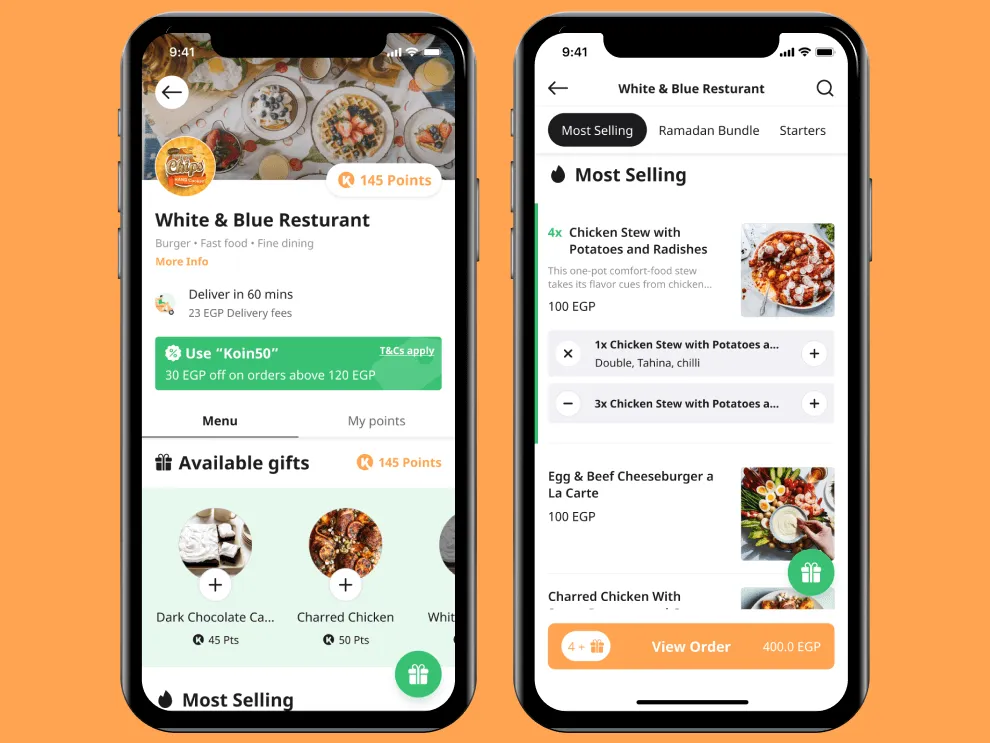 Koinz’s Menu Redesign Project (UI/UX)